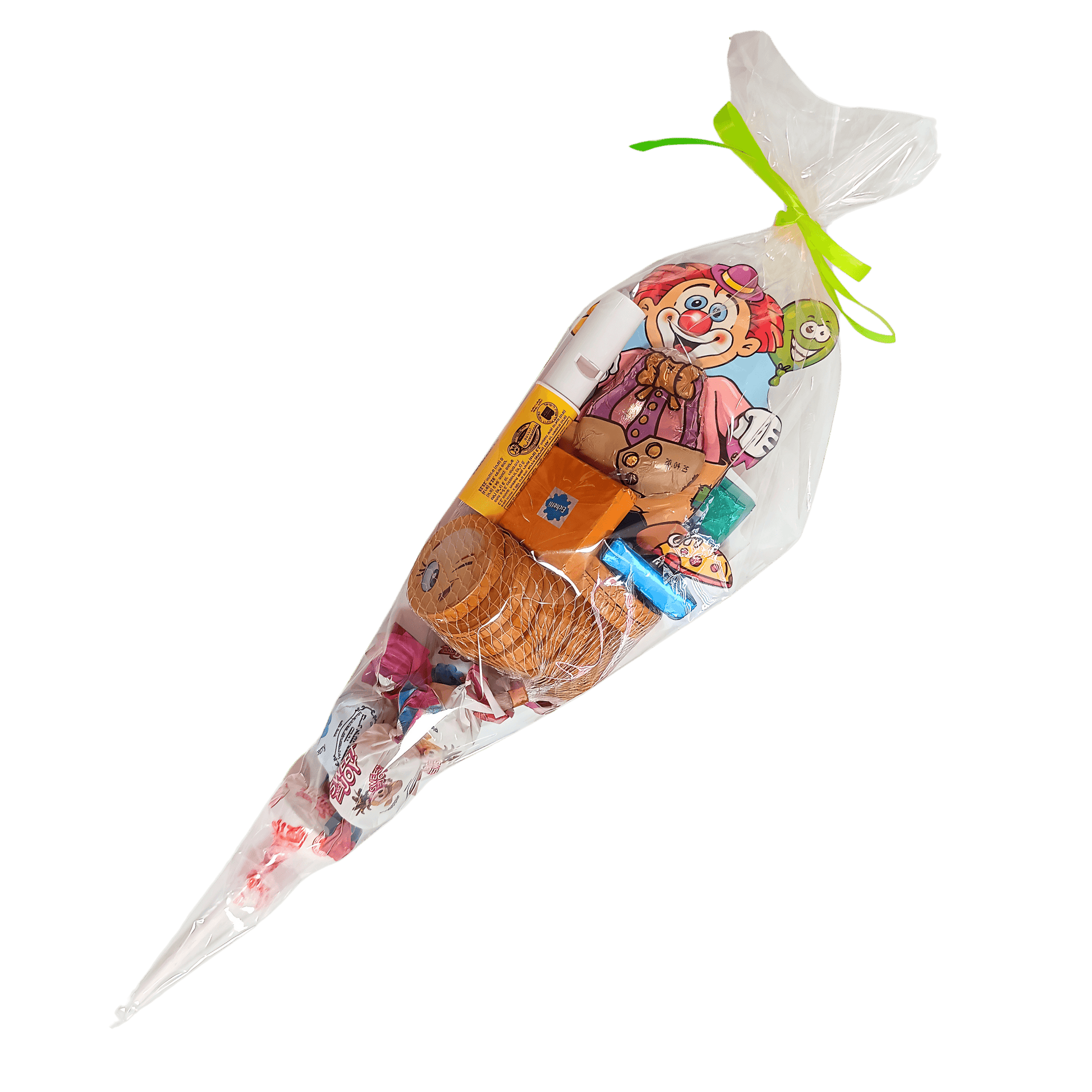 שקית הפתעות, שקית ממתקים, שקית הפתעה ליום הולדת, מתנות ליומולדת, שוקולד, סוכריות, מה לקנות ליום הולדת?, מסיבת יום הולדת, שוקולד ברט