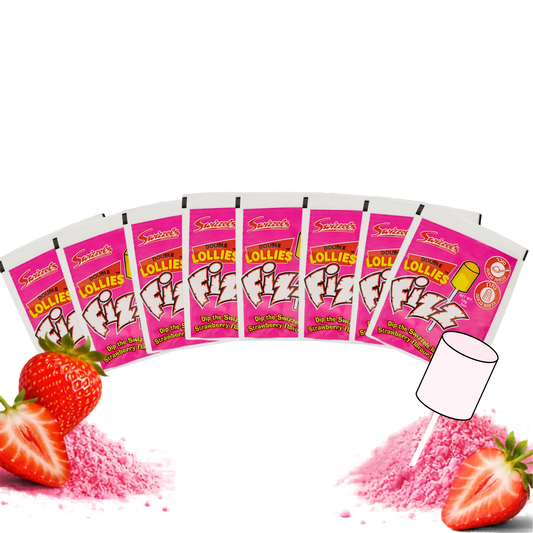 fizz lollipops strawberry bundle